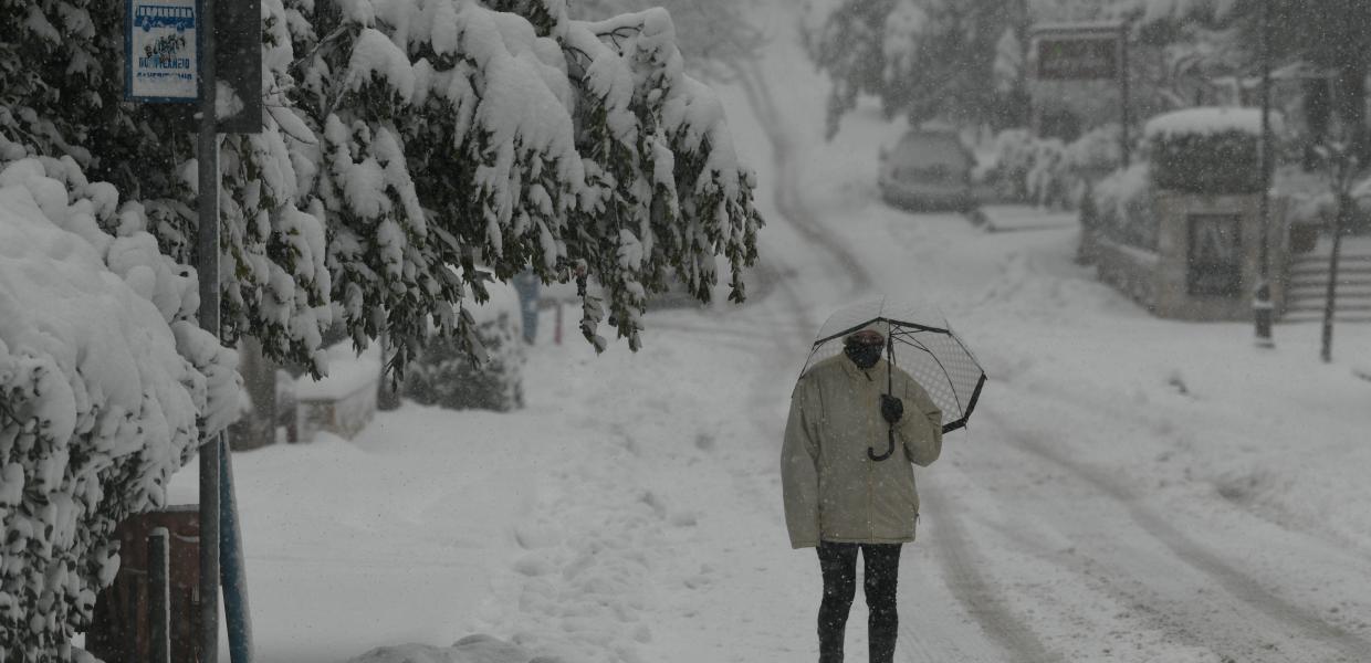 Χιόνι καιρός