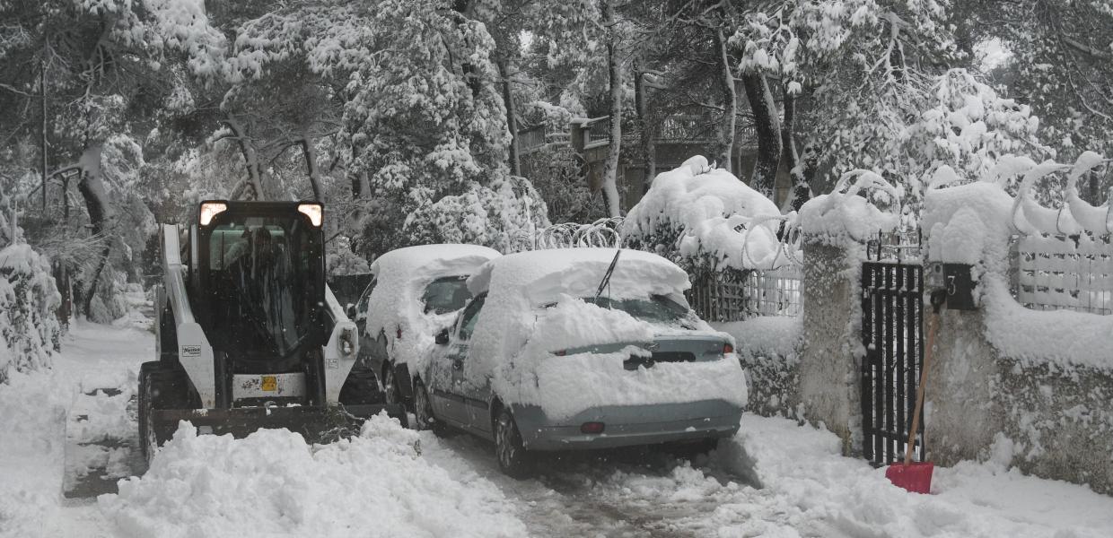 Χιόνια στον Διόνυσσο