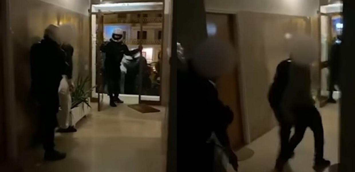 Εισβολή σε πολυκατοικία