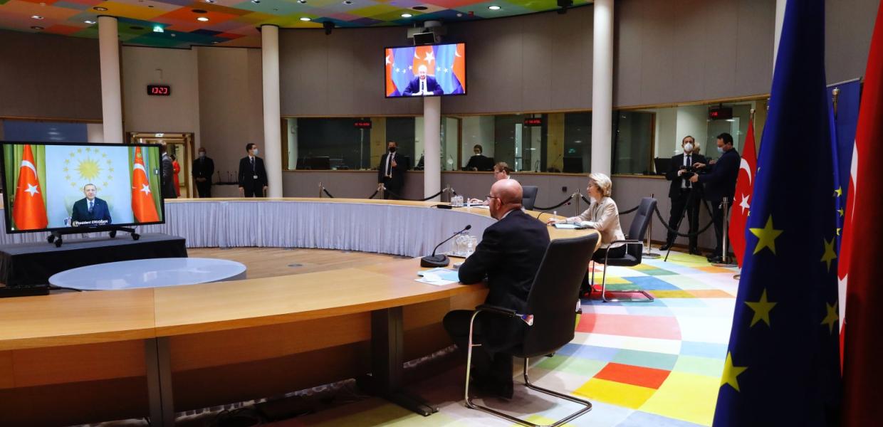 Τηλεδιάσκεψη ΕΕ με Ερντογάν