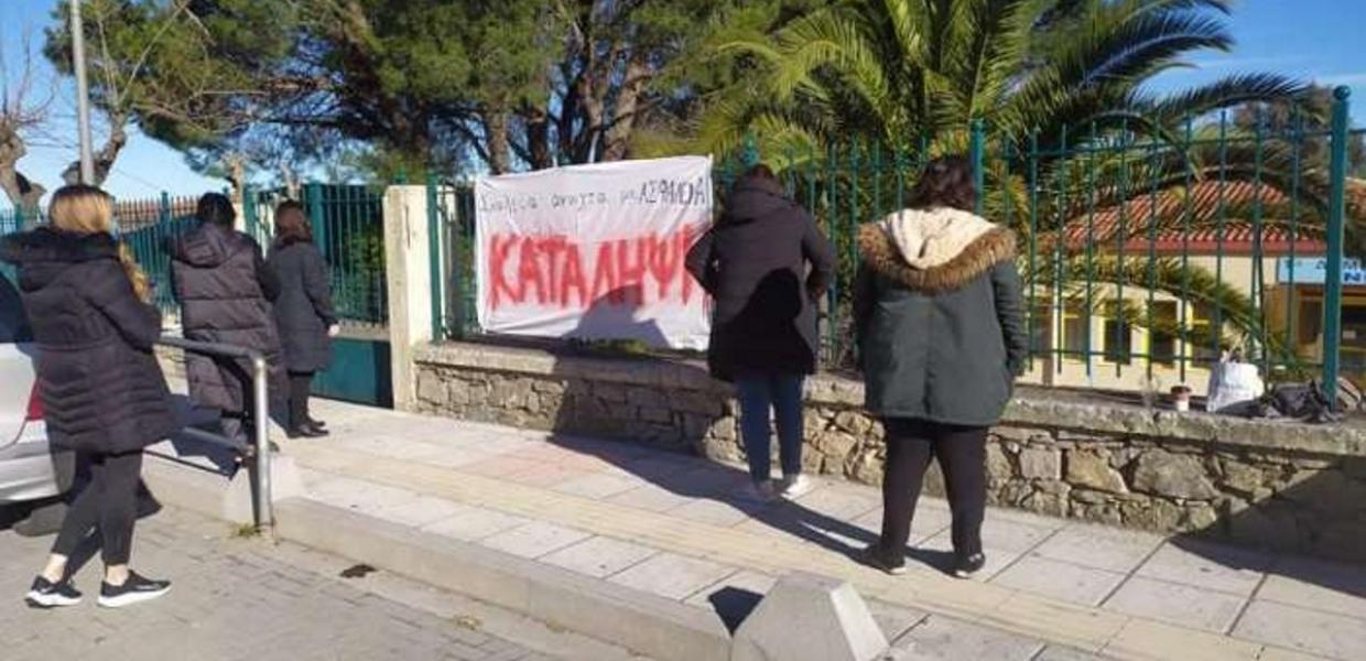 Κατάληψη σε σχολείο στα Ανώγεια