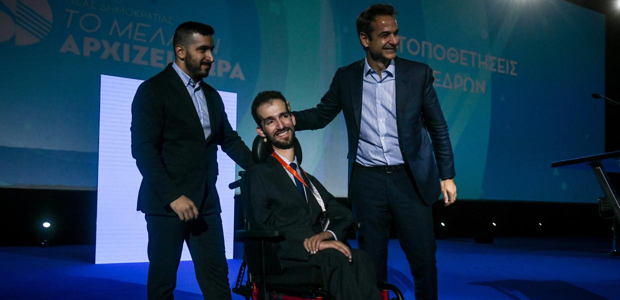 Κυριάκος Μητσοτάκης και Στέλιος Κυμπουρόπουλος