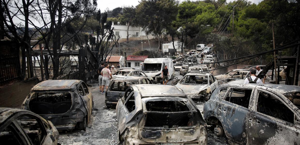 Πυρκαγια στο Μάτι