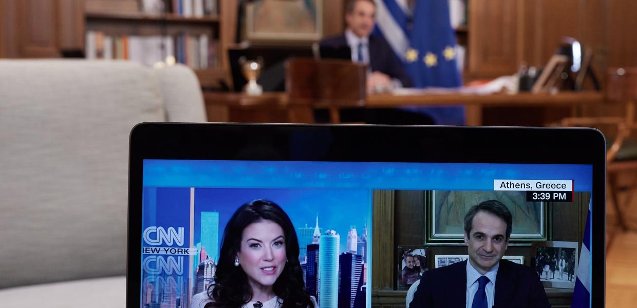 Συνέντευξη του Κυριάκου Μητσοτάκη στο CNN