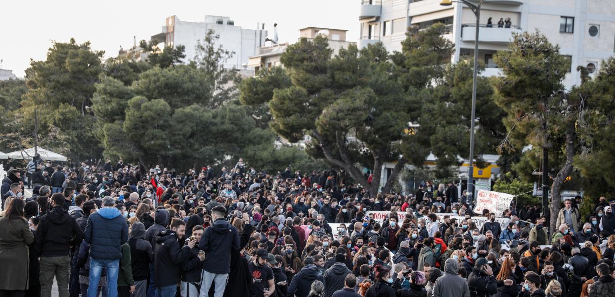 Νέα Σμύρνη Συγκέντρωση
