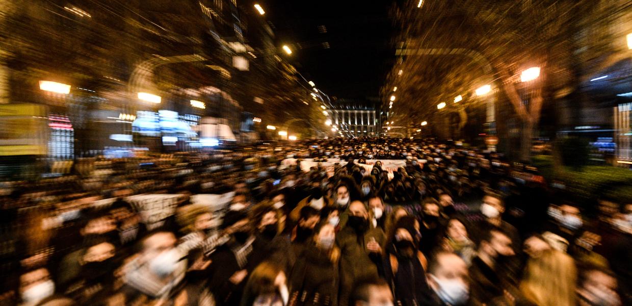 Πορεία για τον Δημήτρη Κουφοντίνα