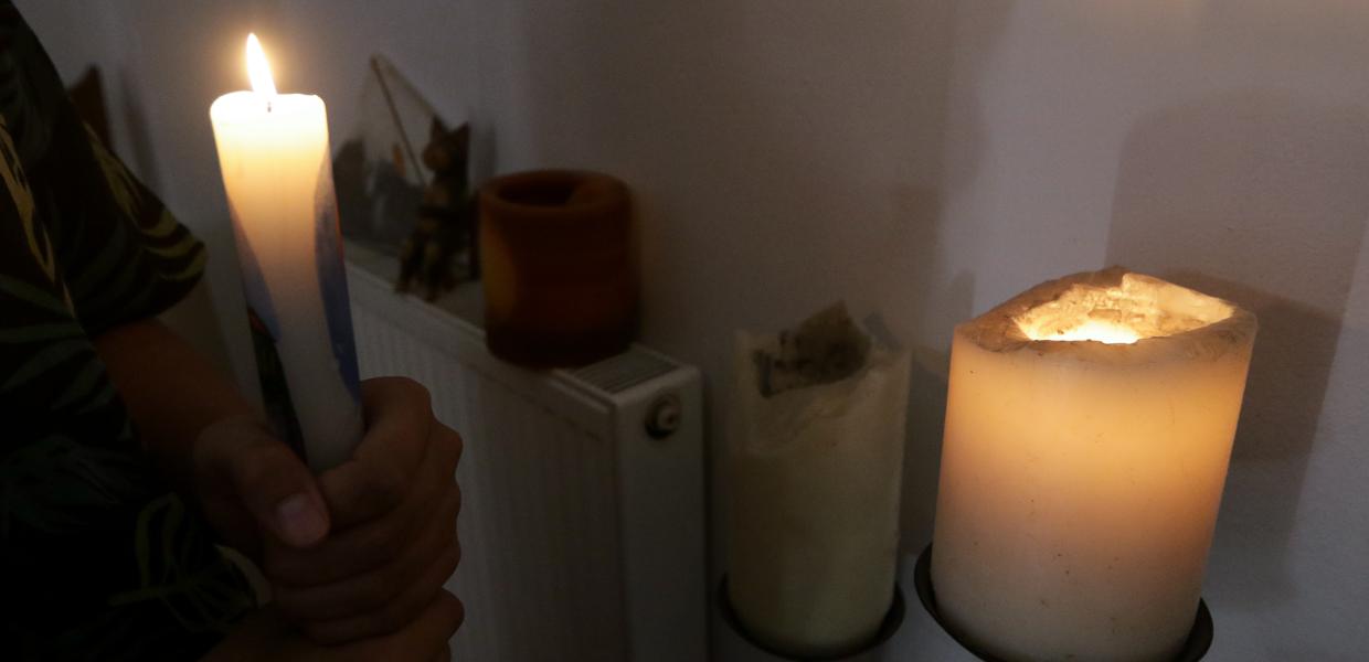 ρεύμα σπίτι κερί