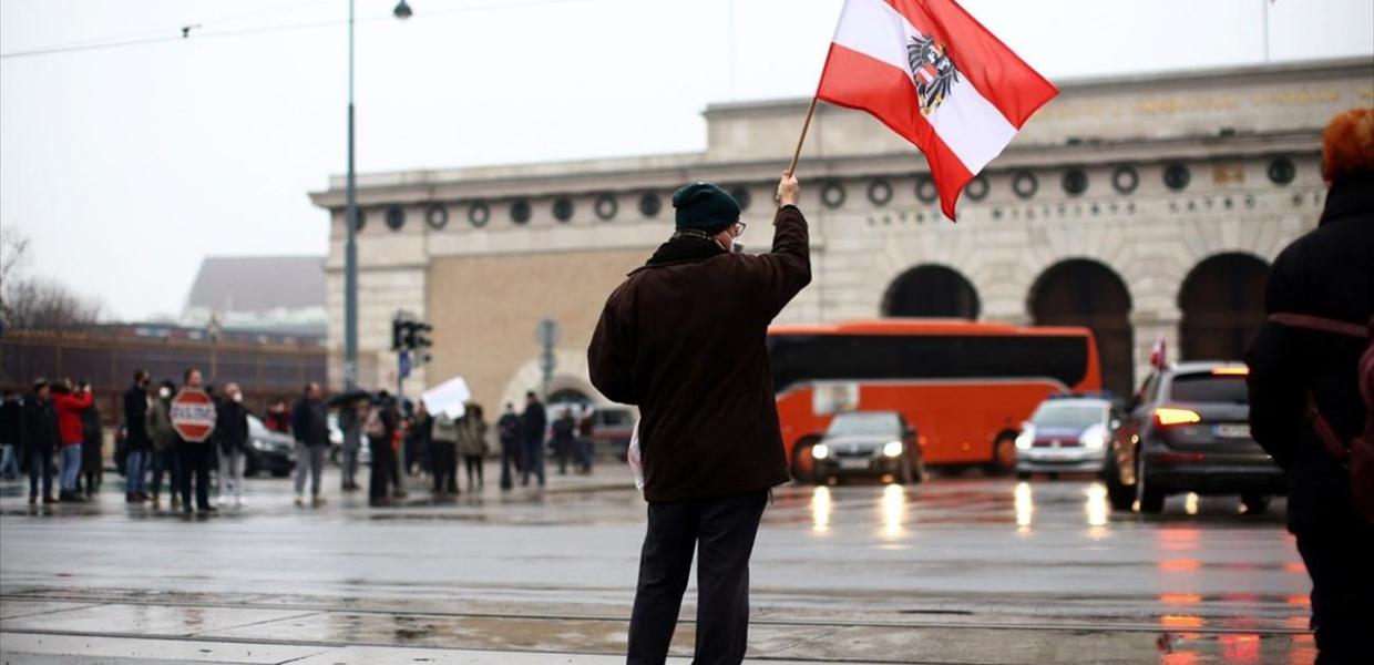 ΑΥΣΤΡΙΑ ΔΙΑΔΗΛΩΣΗ ΚΑΤΑ ΤΩΝ ΜΕΤΡΩΝ ΓΙΑ ΤΟΝ ΚΟΡΩΝΟΙΟ