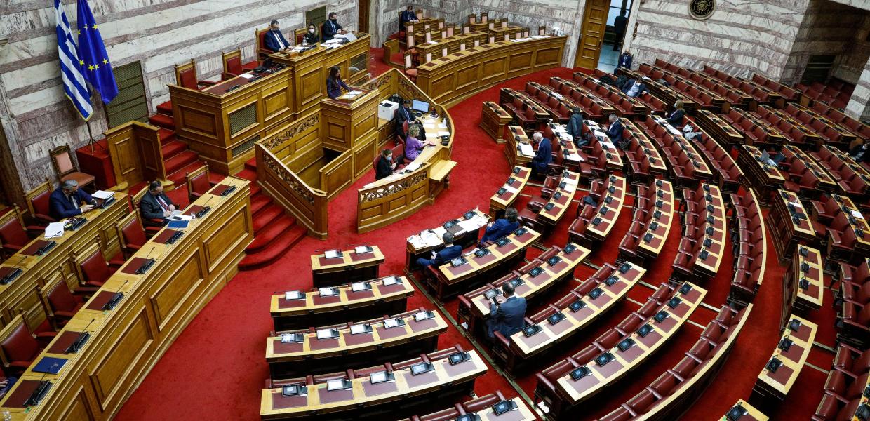 Η Ολομέλεια στη Βουλή 