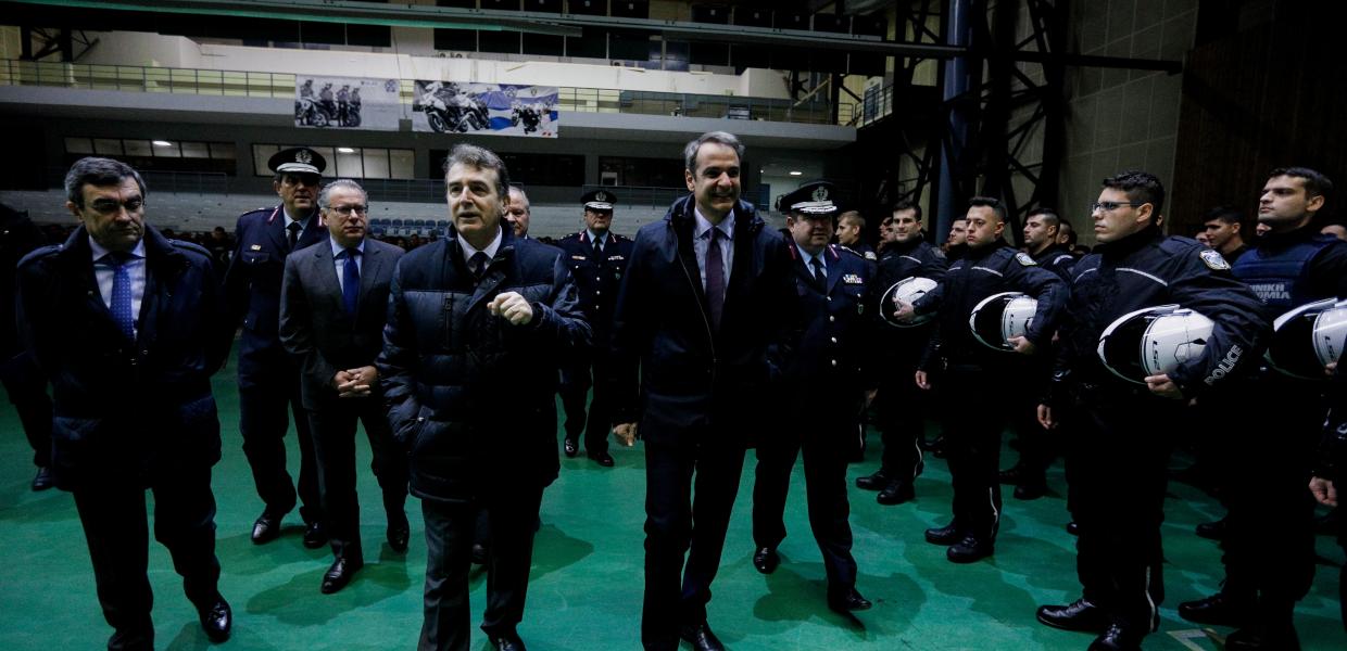 Μιχάλης Χρυσοχοΐδης και Κυριάκος Μητσοτάκης
