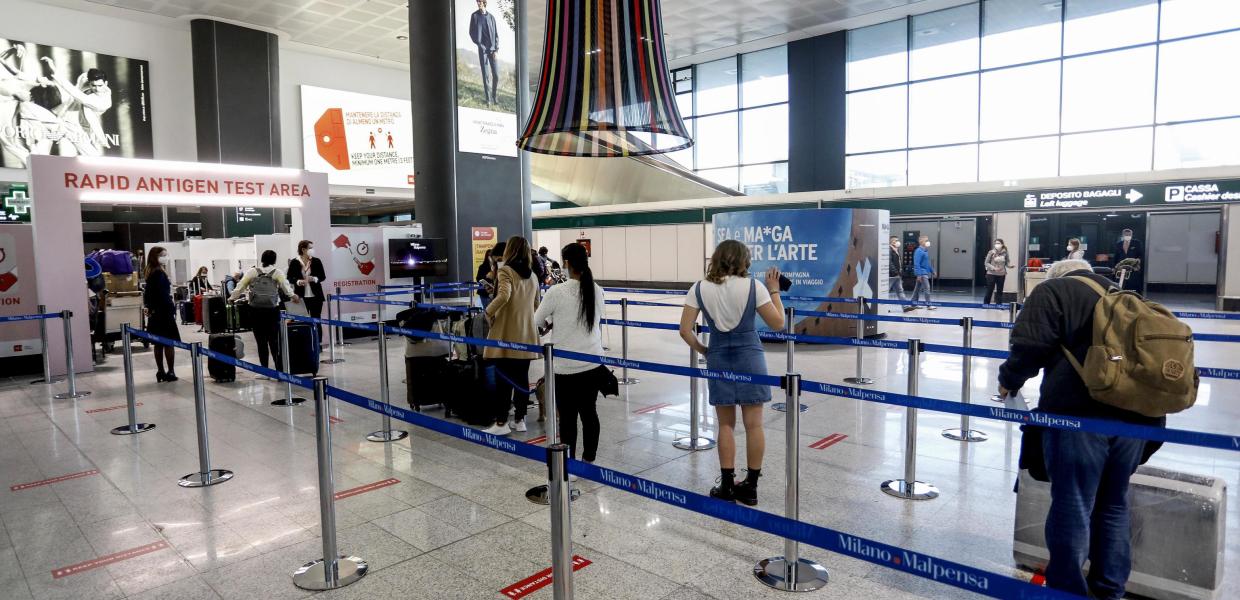 Αεροδόρμιο κορωνοϊός τεστ
