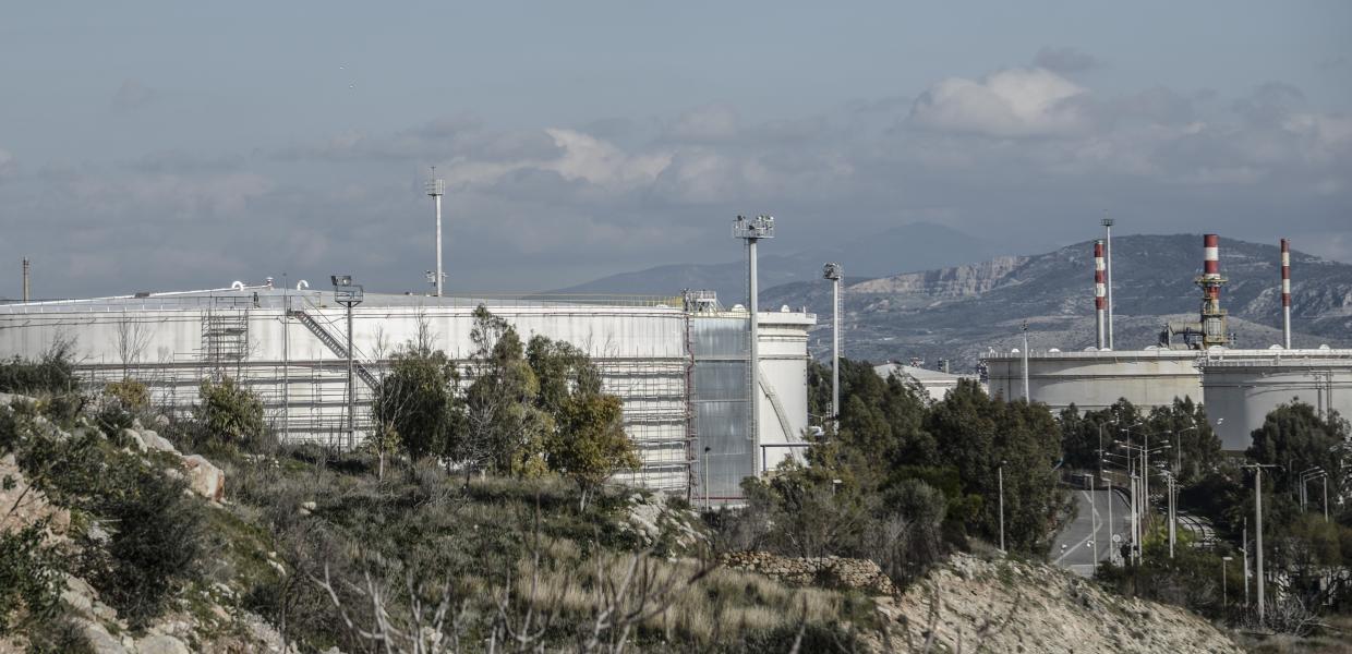 Το διυλιστήριο Ελευσίνας των ΕΛΠΕ