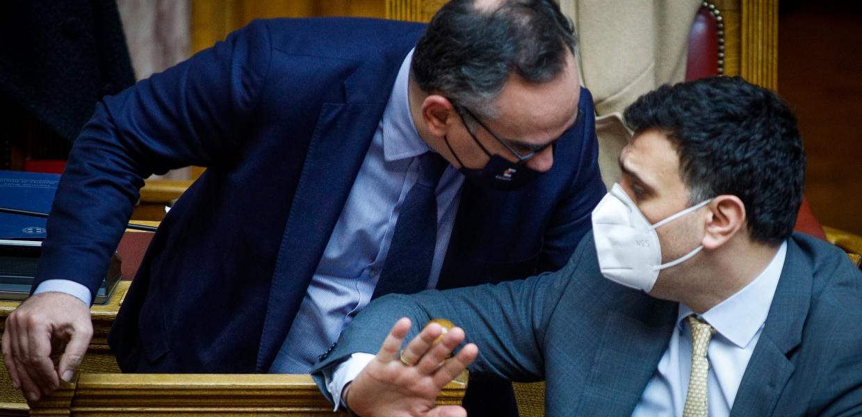 Βασίλης Κοντοζαμάνης και Βασίλης Κικίλιας