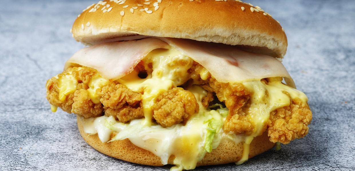 κοτόπουλο burger