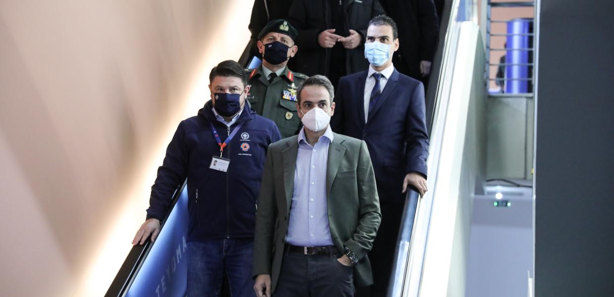 Κυριάκος Μητσοτάκης και Νίκος Χαρδαλιάς