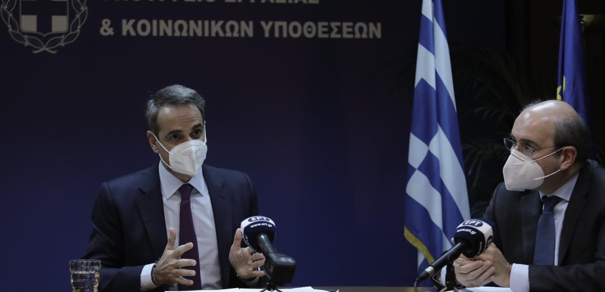 Κυριάκος Μητσοτάκης και Κωστής Χατζηδάκης