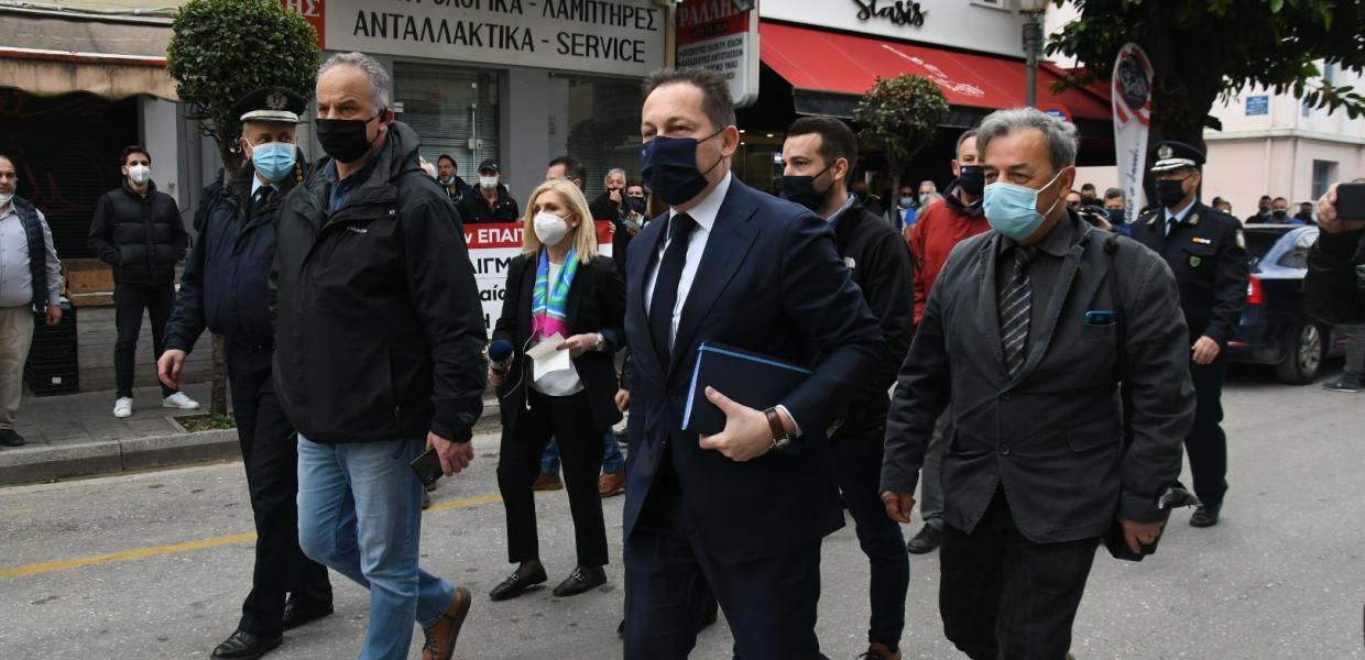 Ο Στέλιος Πέτσας στην Πάτρα
