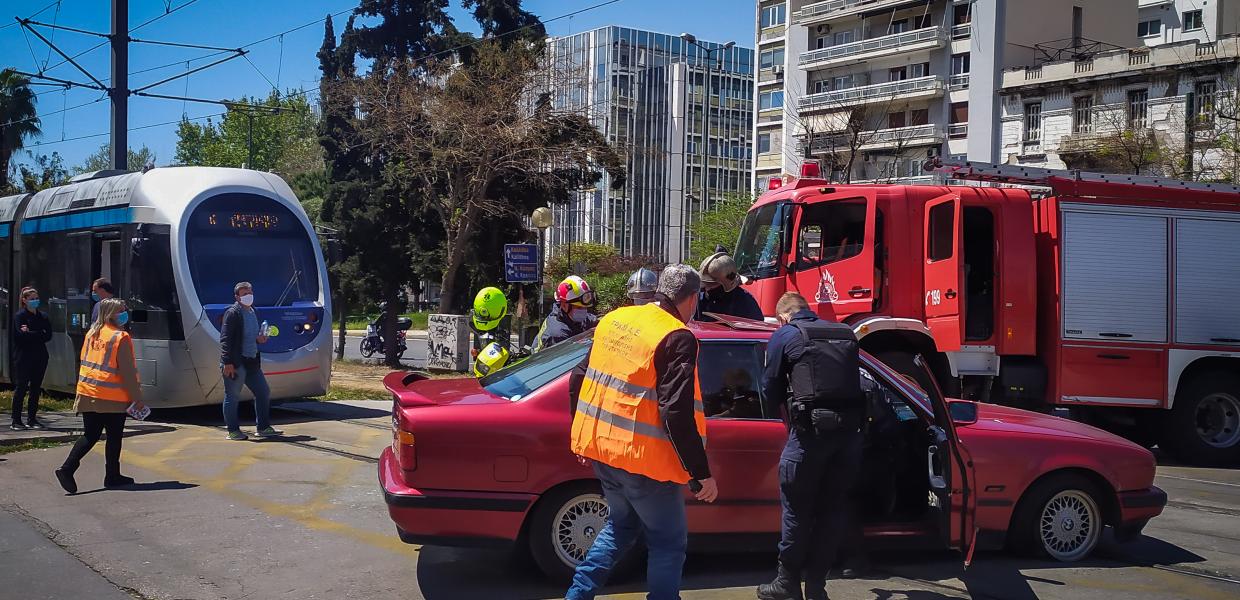 τροχαίο τραμ