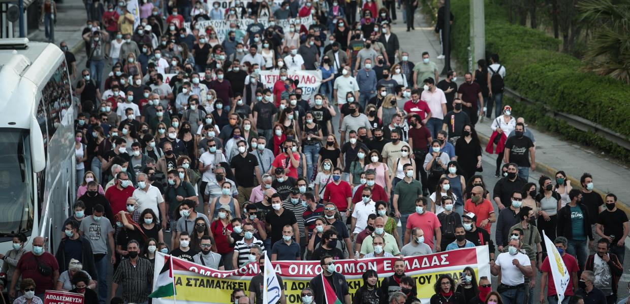 ΠΟΡΕΙΑ ΔΙΑΔΗΛΩΣΗ ΕΕΔΥΕ ΓΙΑ ΤΗΝ ΠΑΛΑΙΣΤΙΝΗ