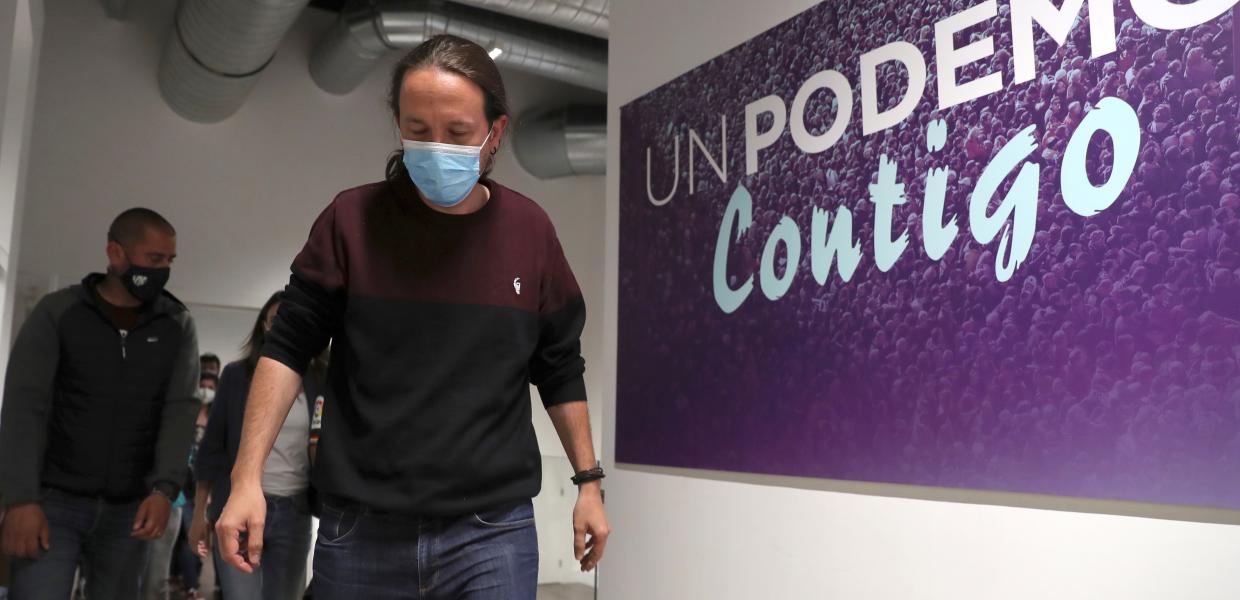 Ο Πάμπλο Ιγλέσιας των Podemos