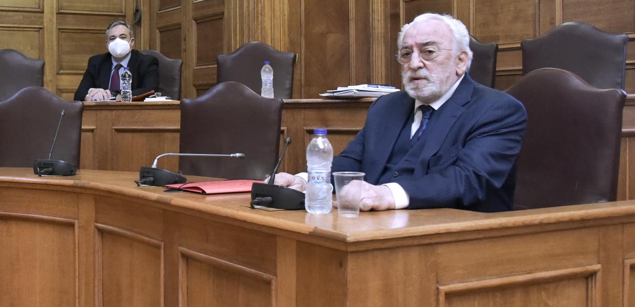 Ο Χρήστος Καλογρίτσας στην Προανακριτική