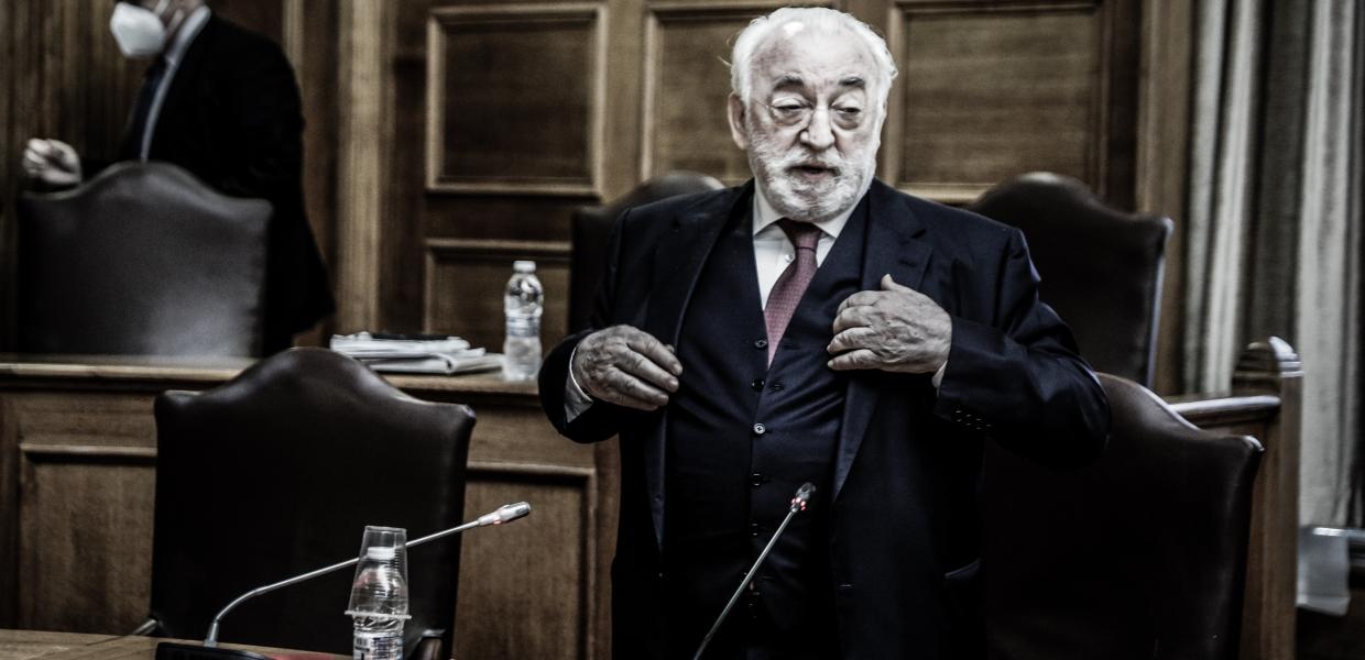 Ο Χρήστος Καλογρίτσας στην Προανακριτική