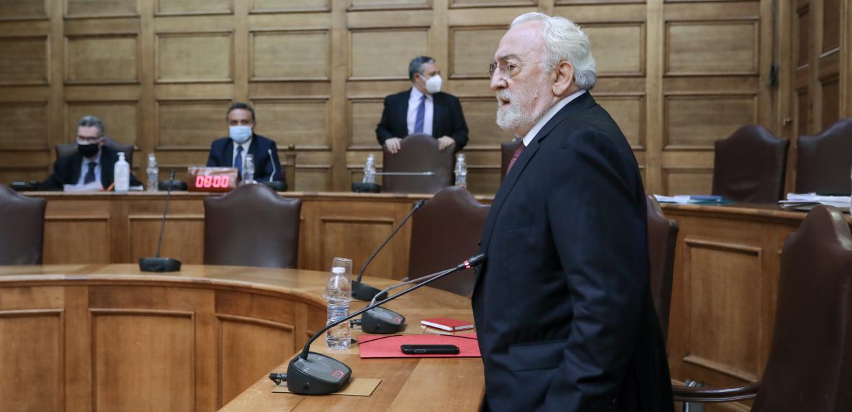Ο Χρήστος Καλογρίτσας στην Προανακριτική Επιτροπή