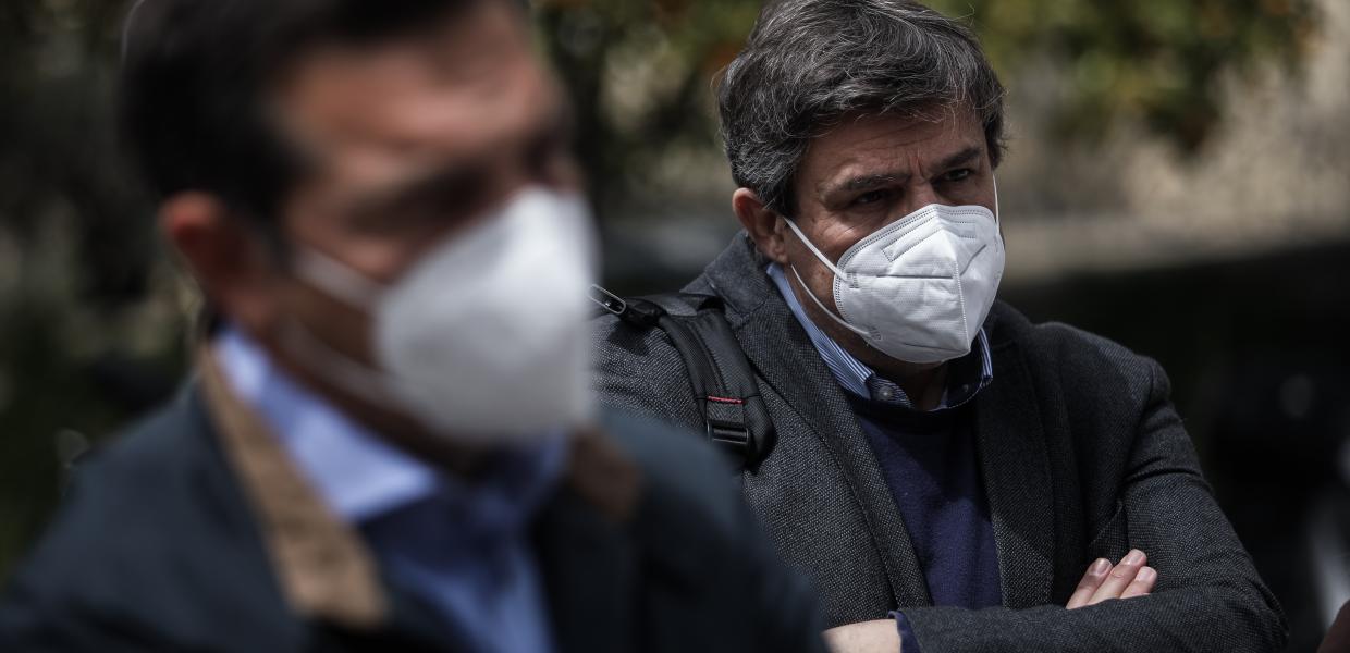 Ανδρέας Ξανθός και Αλέξης Τσίπρας