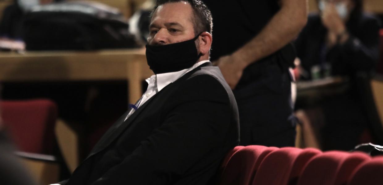 Ο Γιάννης Λαγός στο δικαστήριο