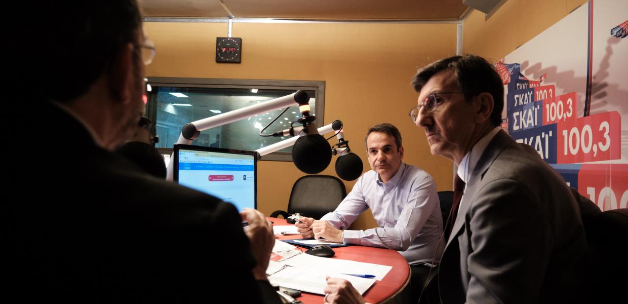 Κυριάκος Μητσοτάκης και Άρης Πορτοσάλτε