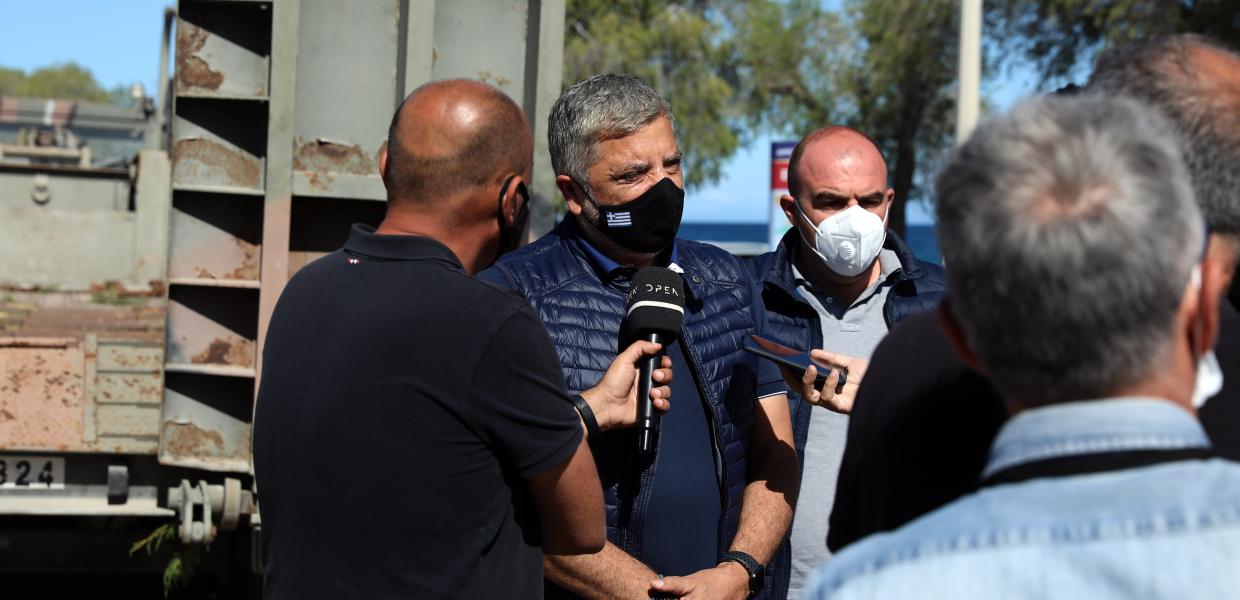 Ο Γιώργος Πατούλης στο Αλεποχώρι
