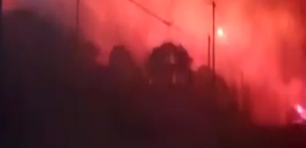 Πυρκαγιά στην Κορινθία