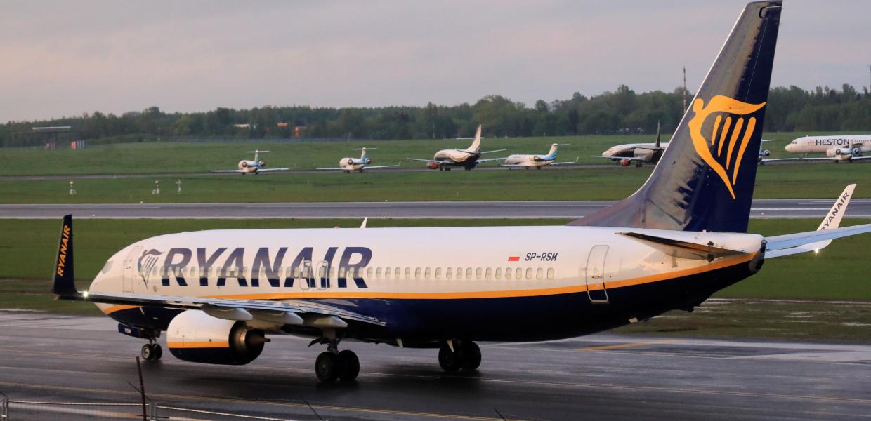 Αεροσκάφος της Ryanair στη Λευκορωσία