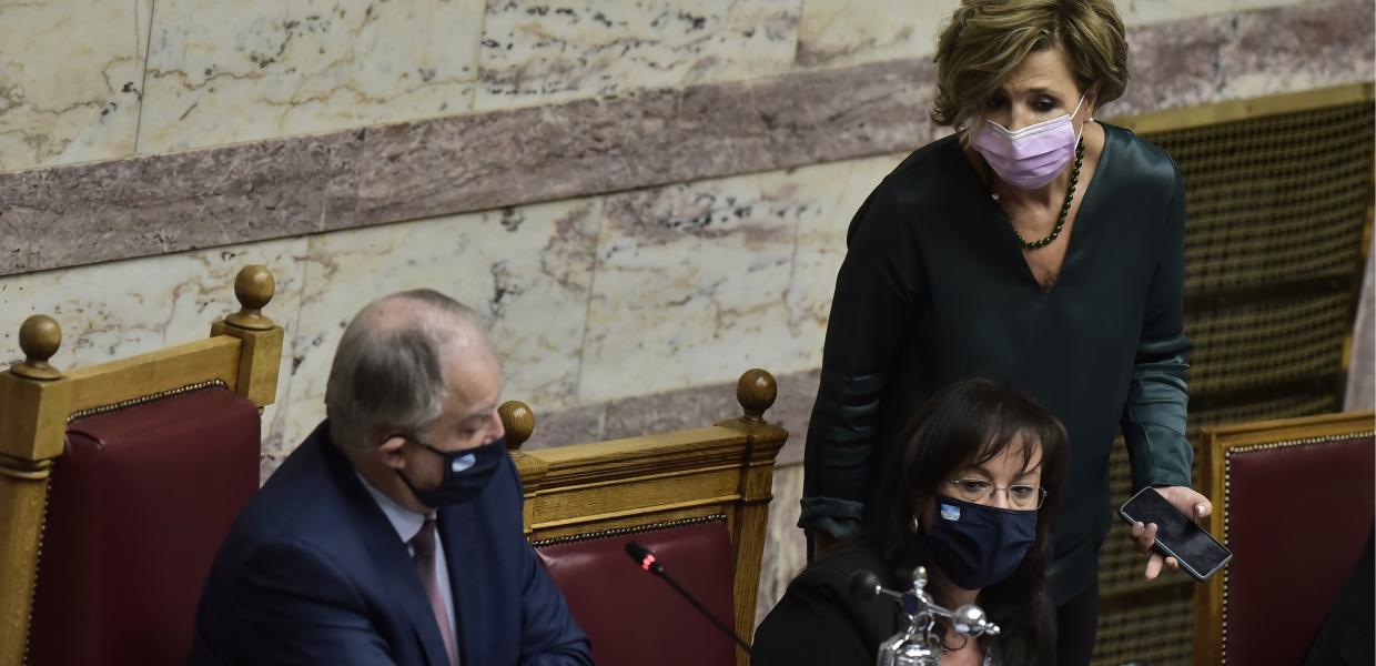 Όλγα Γεροβασίλη και Κώστας Τασούλας