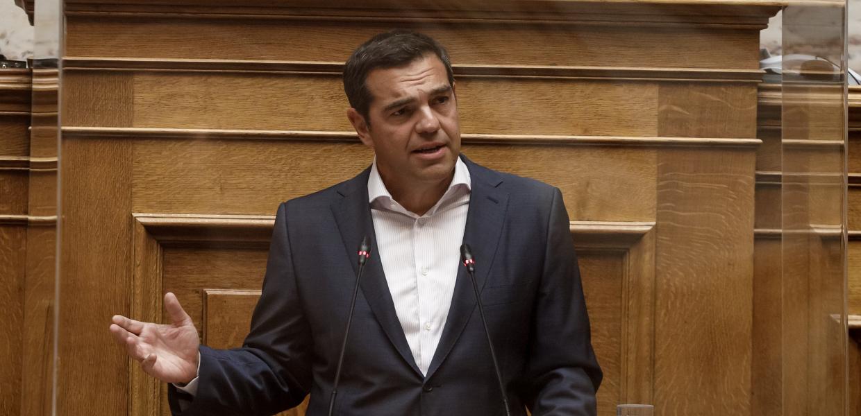 Ο Αλέξης Τσίπρας στην ΚΟ του ΣΥΡΙΖΑ