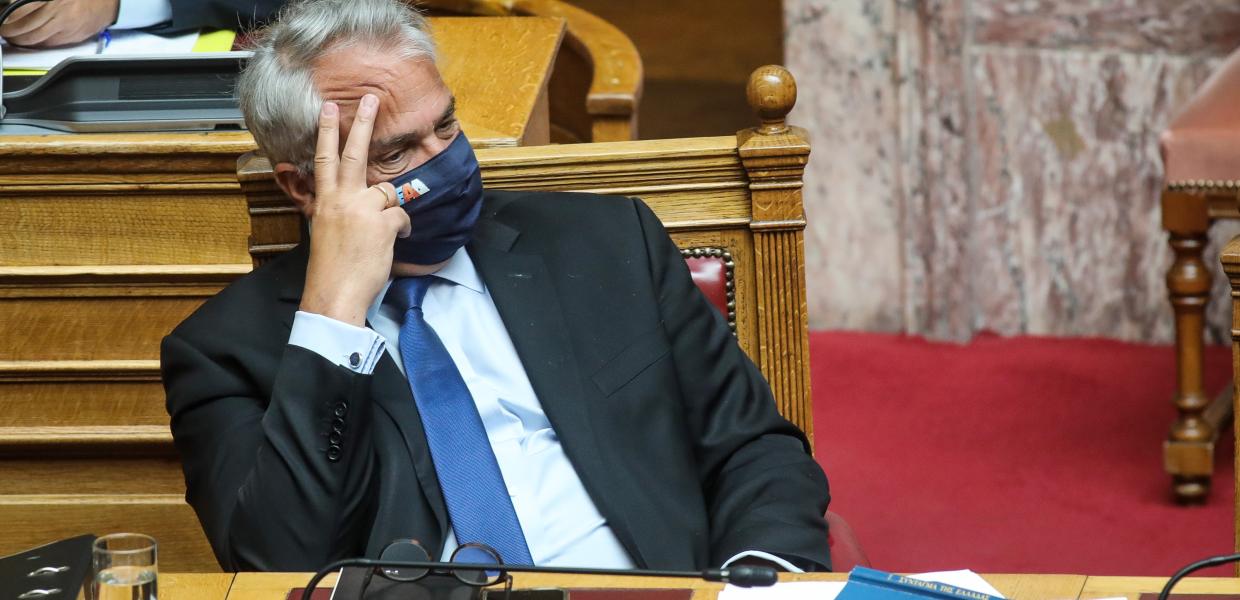 Ο Μάκης Βορίδης στη Βουλή