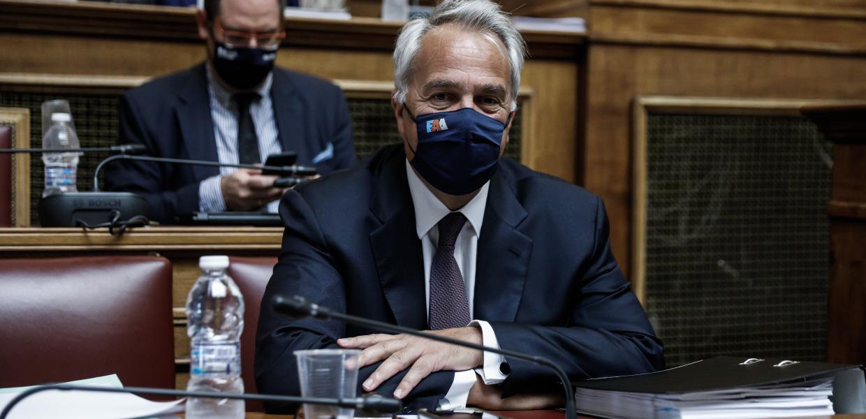 Ο Μάκης Βορίδης στη Βουλή