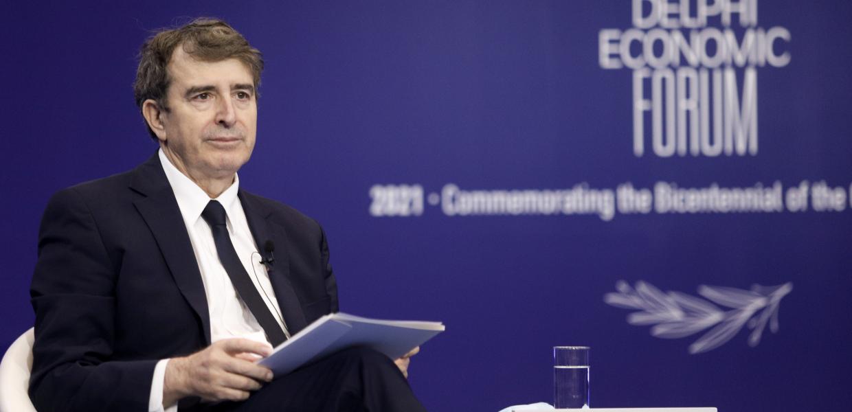 Ο Μιχάλης Χρυσοχοΐδης στο Οικονομικό Φόρουμ Δελφών
