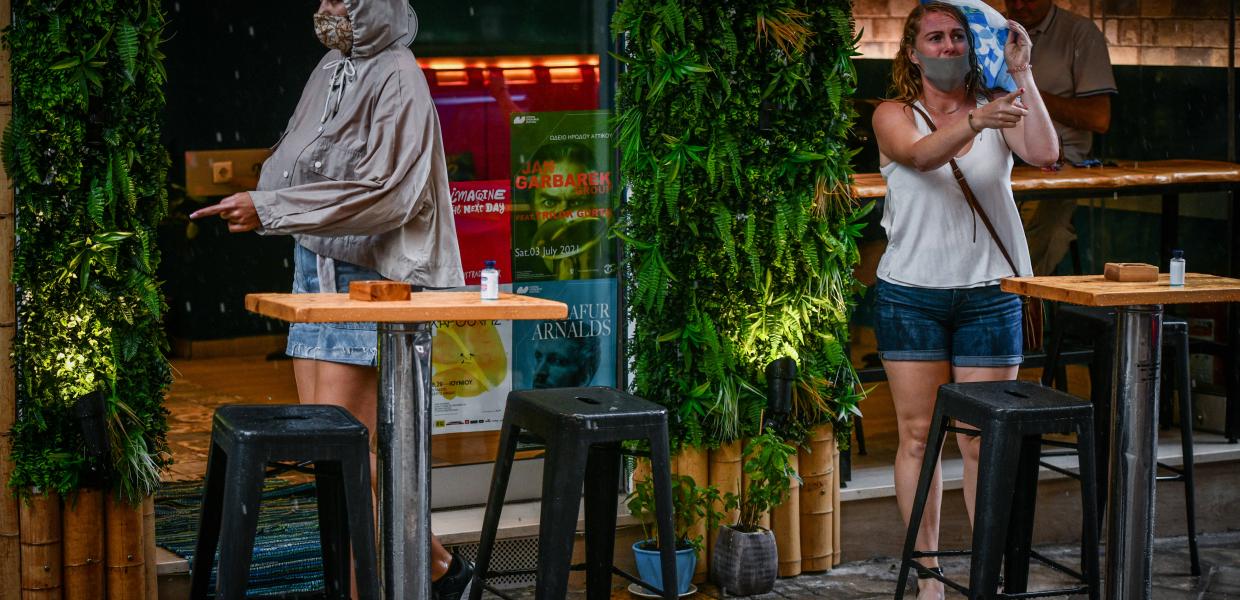 ΒΡΟΧΗ ΚΑΤΑΙΓΙΔΑ ΑΘΗΝΑ