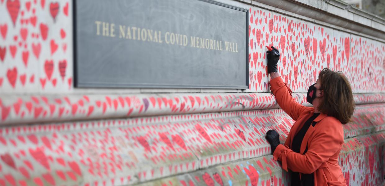 National Covid Memorial Wall