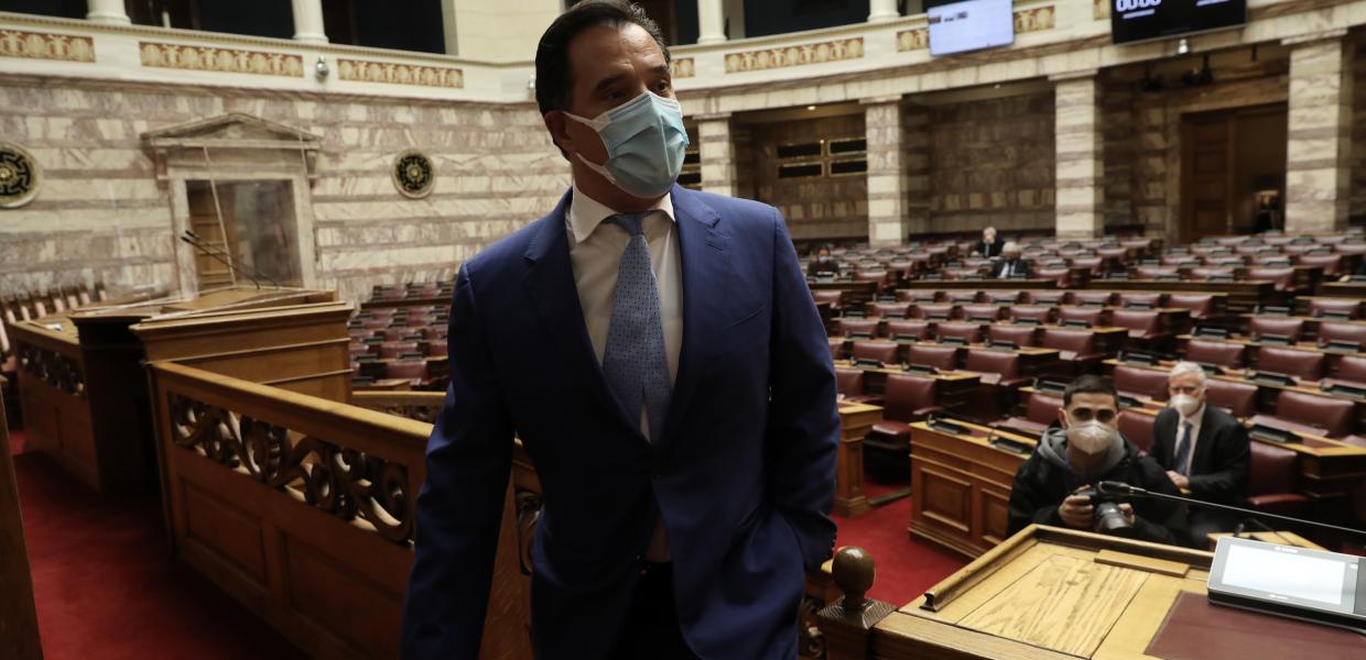 Ο Άδωνις Γεωργιάδης στην Επιτροπή Παραγωγής και Εμπορίου