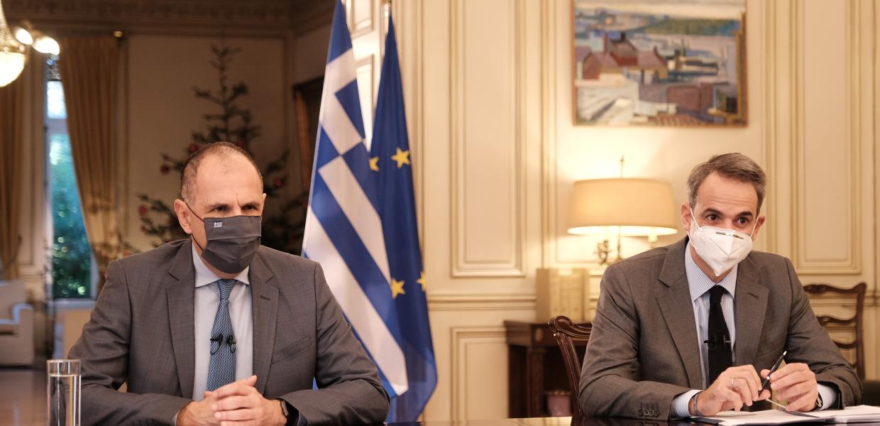 Γιώργος Γεραπετρίτης και Κυριάκος Μητσοτάκης