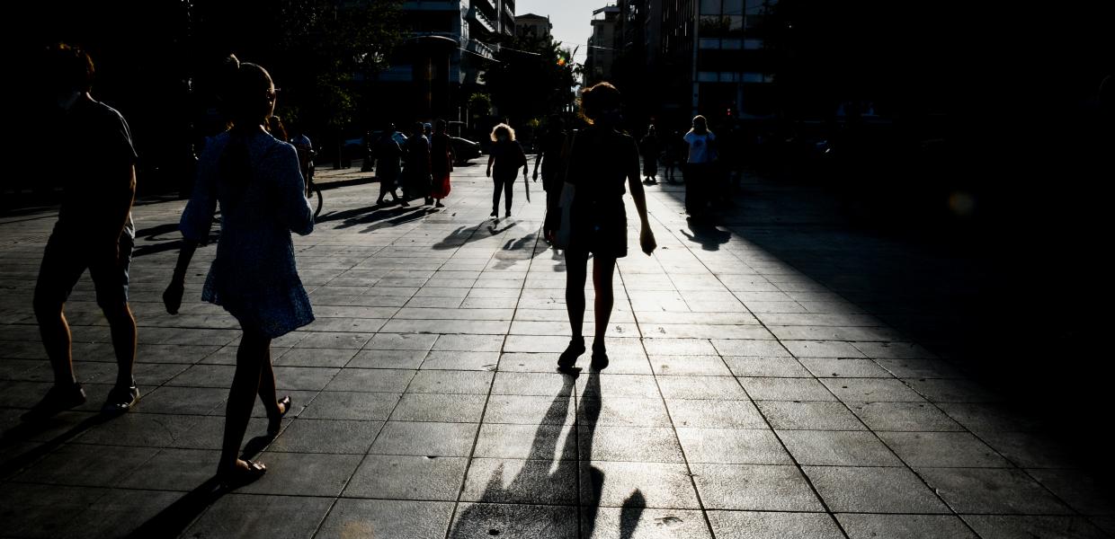Καύσωνας στο κέντρο της Αθήνας