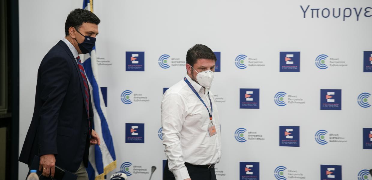 Βασίλης Κικίλιας και Νίκος Χαρδαλιάς