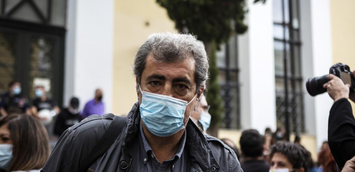 Ο Παύλος Πολάκης στην Ευελπίδων