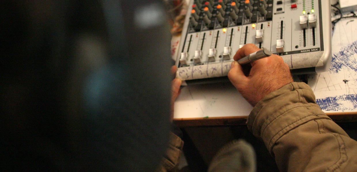 Ραδιόφωνο κονσόλα ράδιο ραδιοσταθμός