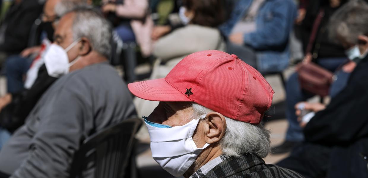 Συνταξιούχοι στην Αθήνα