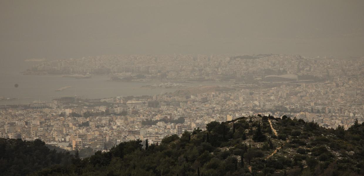 Αφρικανική σκόνη στην Αθήνα