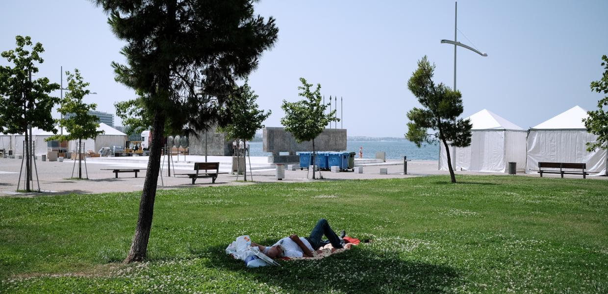 Ζέστη ήλιος καύσωνας