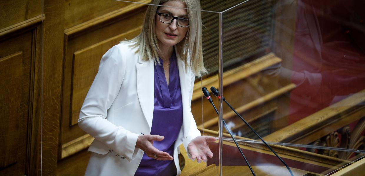 Η βουλευτής του ΣΥΡΙΖΑ Δώρα Αυγέρη